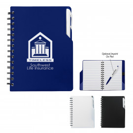 Product: SPIRAL NOTEBOOK WITH PEN