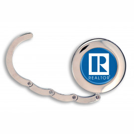 Product: Folding Purse Hanger w/ Full Color Imprint