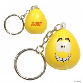 Product: Happy Mood Maniac Stress Reliever Key Chain