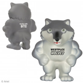 Product: Wolf Mascot Work Stress Reliever