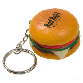 Product: Hamburger Stress Reliever Key Chain