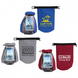 Product: 2-Liter Waterproof Gear Bag with Touch-Thru Phone Pocket