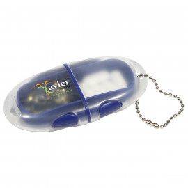 Product: Compact Pillbox with Key Chain