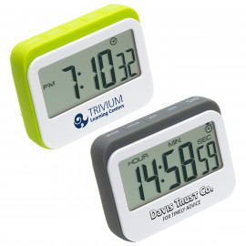 Product: Soft-Touch Widescreen Kitchen Timer & Clock