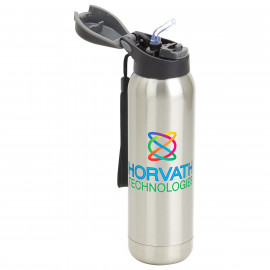 Product: Stratford 17 oz Pop-Top Vacuum Insulated Stainless Steel Bottle
