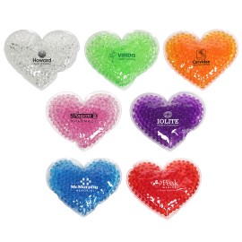 Product: Large Heart Aqua Pearls Hot/Cold Pack