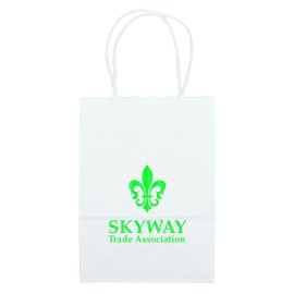 Product: White Kraft Pup - 6W x 3¼ x 8¼H