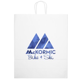 Product: White Kraft Stephanie - 16W x 6 x 19¼H