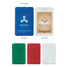 Product: .66 OZ. CARD SHAPE HAND SANITIZER