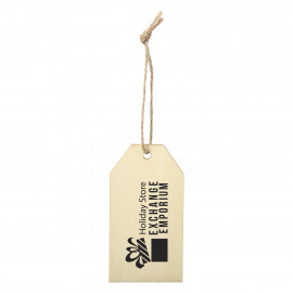 Product: WOOD ORNAMENT - GIFT TAG