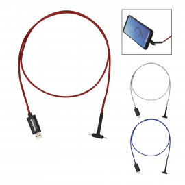 Product: 3 Ft. 2-In-1 Charging Cable Phone Stand