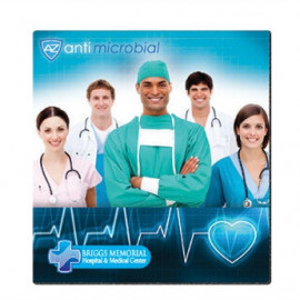 Product: BIC® Antimicrobial Mouse Pads (7 1/2"x8"x1/8")