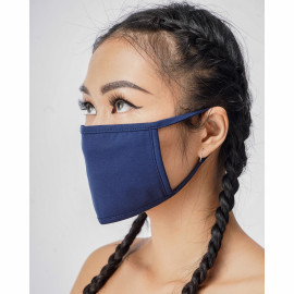 Product: Three Layer Cloth Mask - Reusable Face Mask Fitted Design