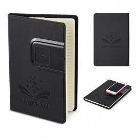 Product: REFILLABLE JOURNAL WITH WIRELESS CHARGING PANEL