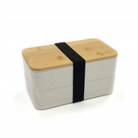 Product: Wheat Stackable Lunch Set