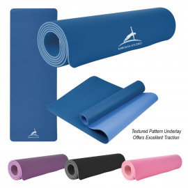 Product: TWO-TONE DOUBLE LAYER YOGA MAT