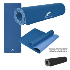 Product: TWO-TONE DOUBLE LAYER YOGA MAT