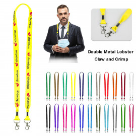 Product: 3/4" Full Color Sublimated Face Mask Lanyard