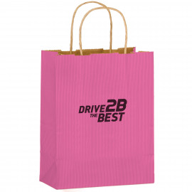 Product: Matte Color Paper Shopper Tote Bag
