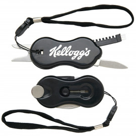 Product: Four In One Golf Tool W/Ball Marker & Brush