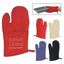 Product: QUILTED COTTON CANVAS OVEN MITT