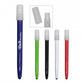 Product: .85 OZ. REFILLABLE SPRAY BOTTLE WITH STYLUS