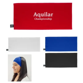 Product: COOLING HEADBAND WITH 100% RPET MATERIAL
