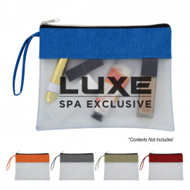 Product: HEATHERED FROST WRISTLET POUCH