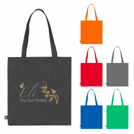 Product: NON-WOVEN TOTE BAG WITH 100% RPET MATERIAL