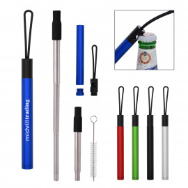 Product: MATEO STRAW KIT WITH BOTTLE OPENER