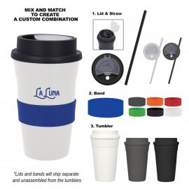 Product: 16 OZ. TRAVEL TUMBLER WITH STRAW