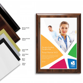 Product: 9" X 12" FULL COLOR PLAQUE