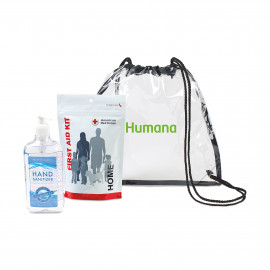 Product: American Red Cross Home First Aid Zip Kit and Hand Sanitizer Bundle