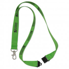 Product: Breakaway Lanyard with Metal Lobster Clip - 3/4"
