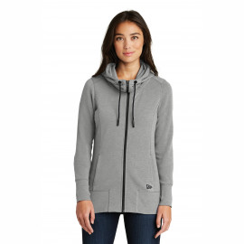 Product: New Era® Ladies Tri-Blend Fleece Full-Zip Hoodie