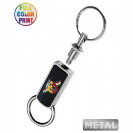 Product: Detachable Metal Keychain-Full Color Dome