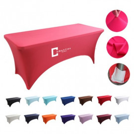 Product: 4ft Stretch Table Cover 3 Sided