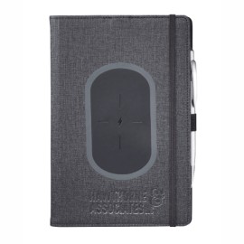 Product: 5.5" x 8.5" Walton Wireless Charging JournalBook®