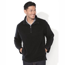 Product: Sierra Pacific - Unisex Microfleece Quarter-Zip Pullover with Zippered Pockets