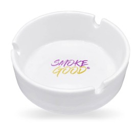 Product: Custom White Glass Ashtrays