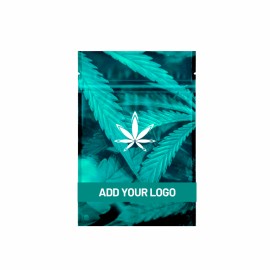 Product: Custom Mylar Barrier Bags – Eighth Ounce 3.43″ x 5.0″