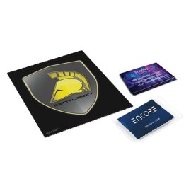 Product: 8" x 8" Ultra Opper Fiber® Cleaning Cloth in Vinyl Pouch - Full Color