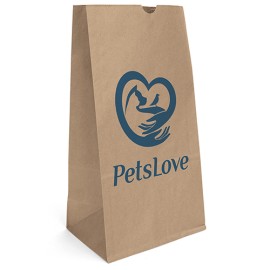 Product: Grocery Bags 20# SOS -8W x 5 x 14⅜H