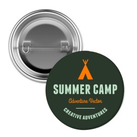 Product: 1 ½" FULL COLOR PIN BACK BUTTON