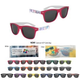 Product: FULL COLOR COLORBLOCK MALIBU SUNGLASSES