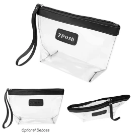Product: POSH CLEAR WRISTLET POUCH