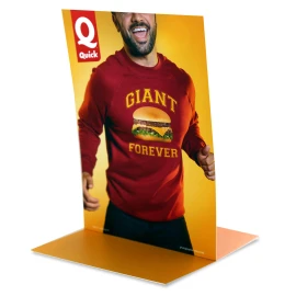 Product: STICK'N GLIDE TABLE TOPPER DISPLAY 5 4/5" X 8 3/10"
