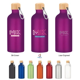 Product: 20 OZ. ALUMINUM TUNDRA BIKE BOTTLE WITH BAMBOO LID