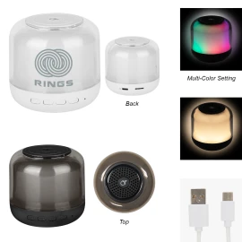 Product: WIRELESS SPEAKER WITH TOUCH SENSOR NIGHT LIGHT
