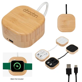 Product: BAMBOO WIRELESS EARBUDS & WATCH CHARGER